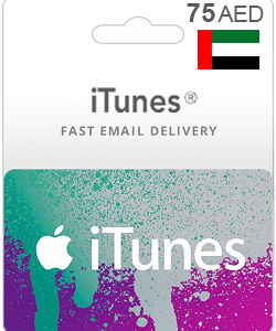 گیفت کارت آیتونز 75 درهم اماراتwebp