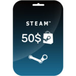 گیفت کارت استیم 50 دلاری آمریکا