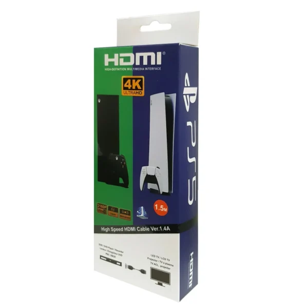 کابل HDMI مدل 4K ULTRAHD مناسب PS5 و XBOX SEREIS X