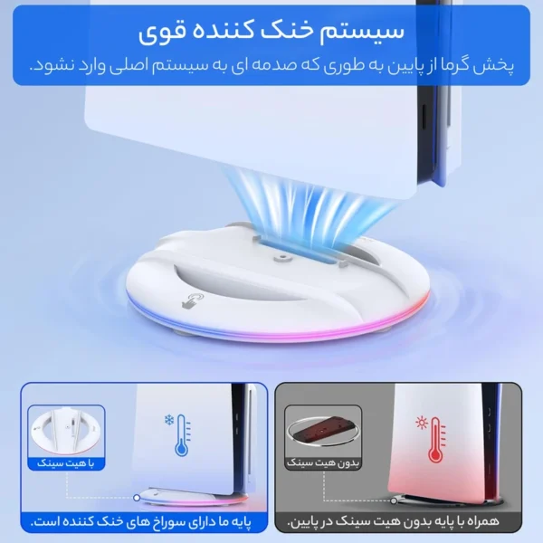 پایه نگهدارنده پلی استیشن 5 مدل Ipega PG-P5S025S