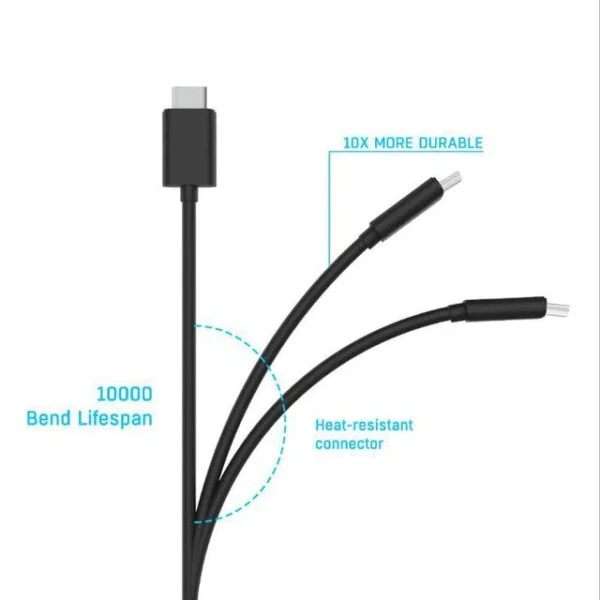 کابل شارژ دسته بازی پلی استیشن 5 playstation type-c