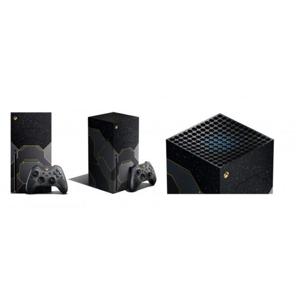 کنسول بازی مایکروسافت مدل Xbox Series X ظرفیت 1 ترابایت باندل بازی Halo Infinite