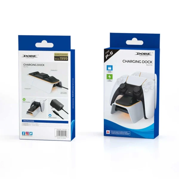پایه شارژ دسته بازی PS5 دابی مدل TP5-0521B