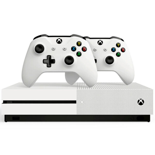 کنسول بازی مایکروسافت مدل Xbox One S  ظرفیت 1 ترابایت به همراه دسته اضافی