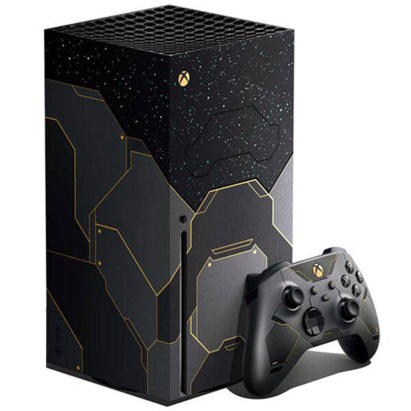 کنسول بازی مایکروسافت مدل Xbox Series X ظرفیت 1 ترابایت باندل بازی Halo Infinite