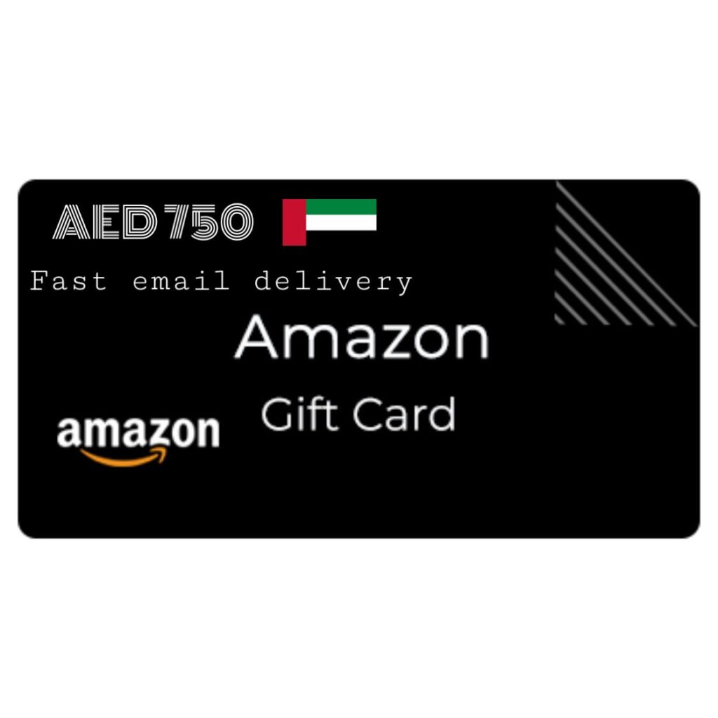 گیفت کارت آمازون 750 درهمی امارات