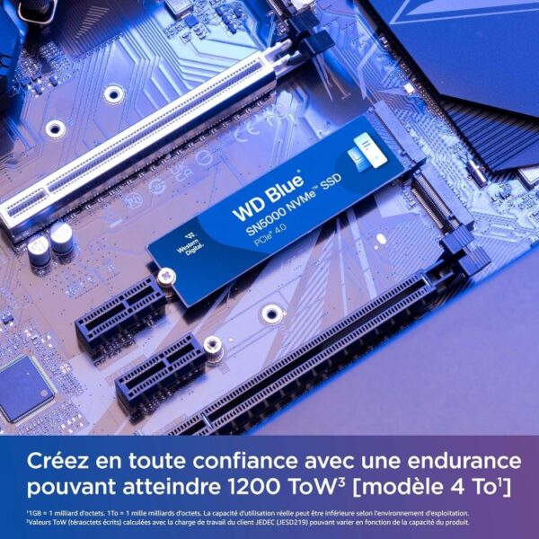 اس اس دی WD Blue SN5000 - یک ترابایت