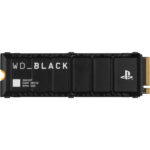 حافظه اس اس دی WD_BLACK SN850P دارای هیت سینک - مخصوص PS5 - یک ترابایت
