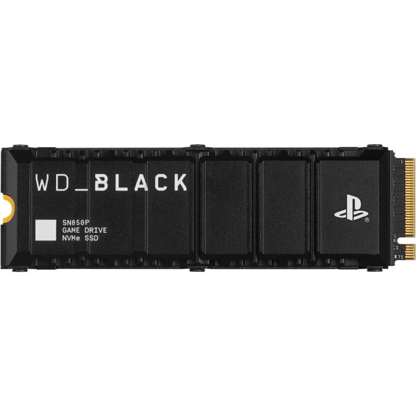 حافظه اس اس دی WD_BLACK SN850P دارای هیت سینک - مخصوص PS5 - یک ترابایت