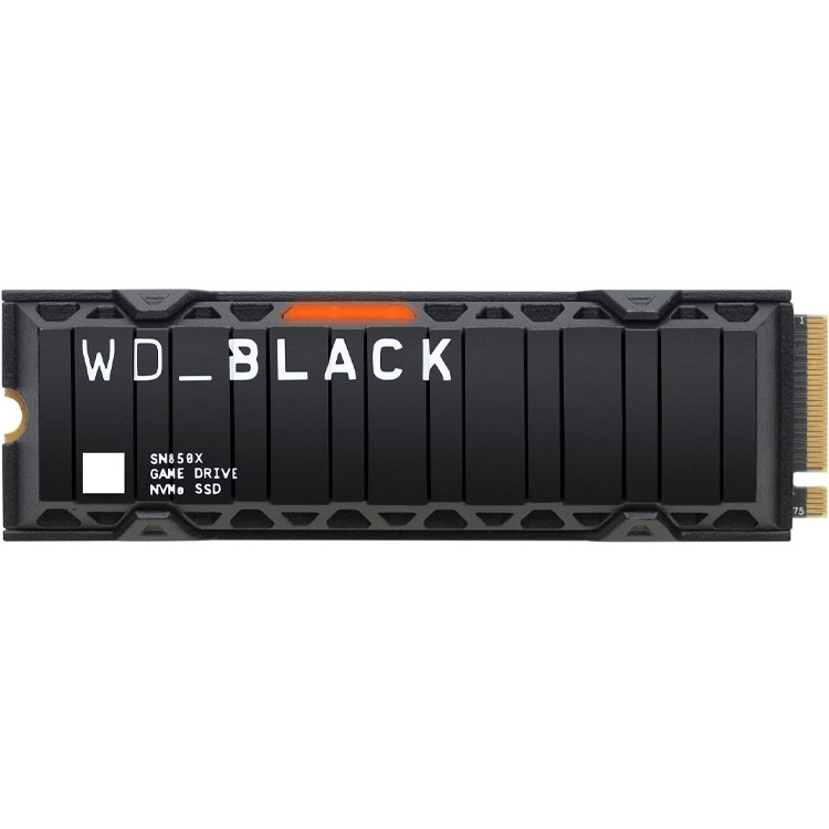 اس اس دی WD_BLACK SN850X با هیت سینک - هشت ترابایت