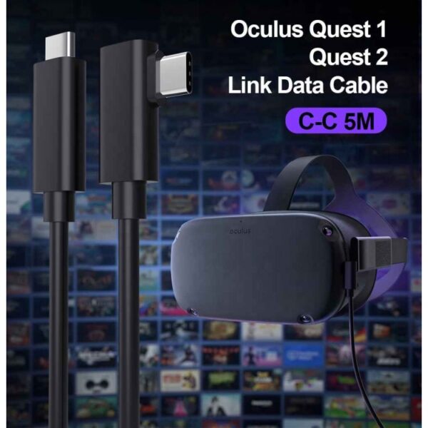 کابل Quest Link مخصوص اتصال هدست متا کوئست به PC