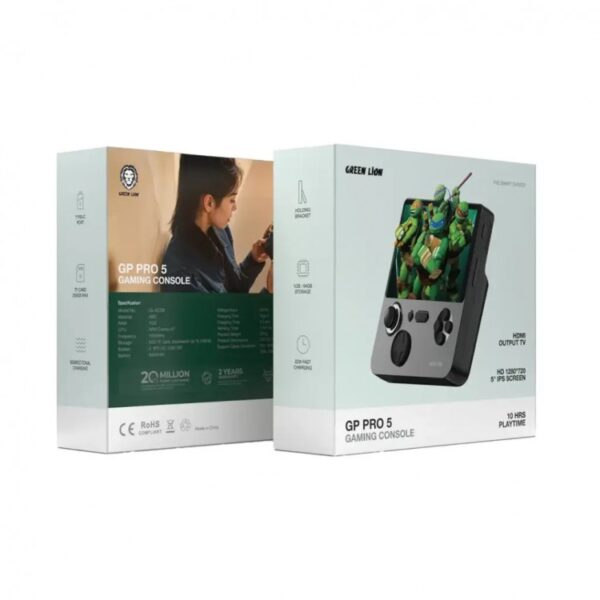 خرید کنسول دستی Green Lion GP Pro 5 - سیاه