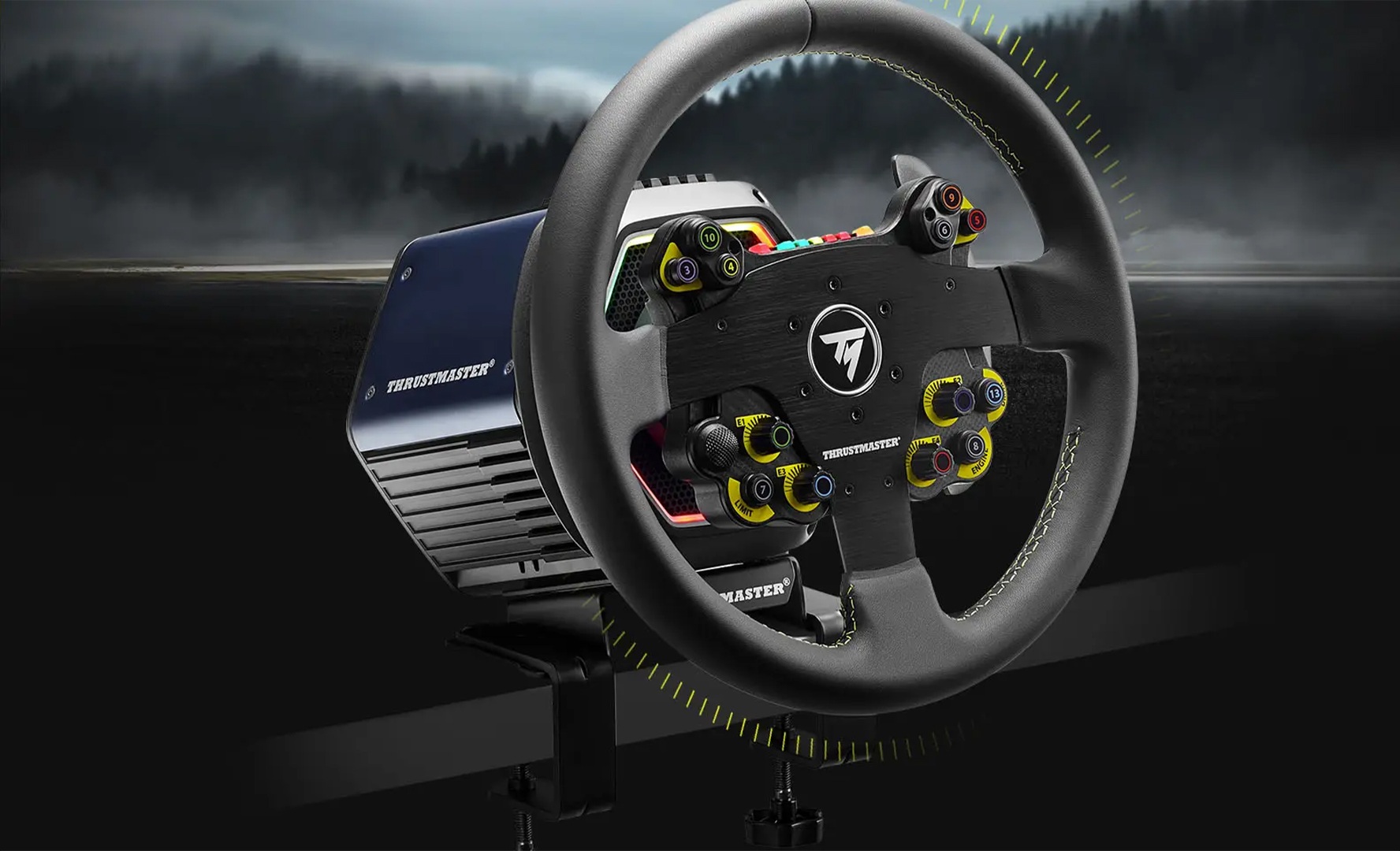 خرید فرمان بازی Thrustmaster EVO Racing 32R Leather2