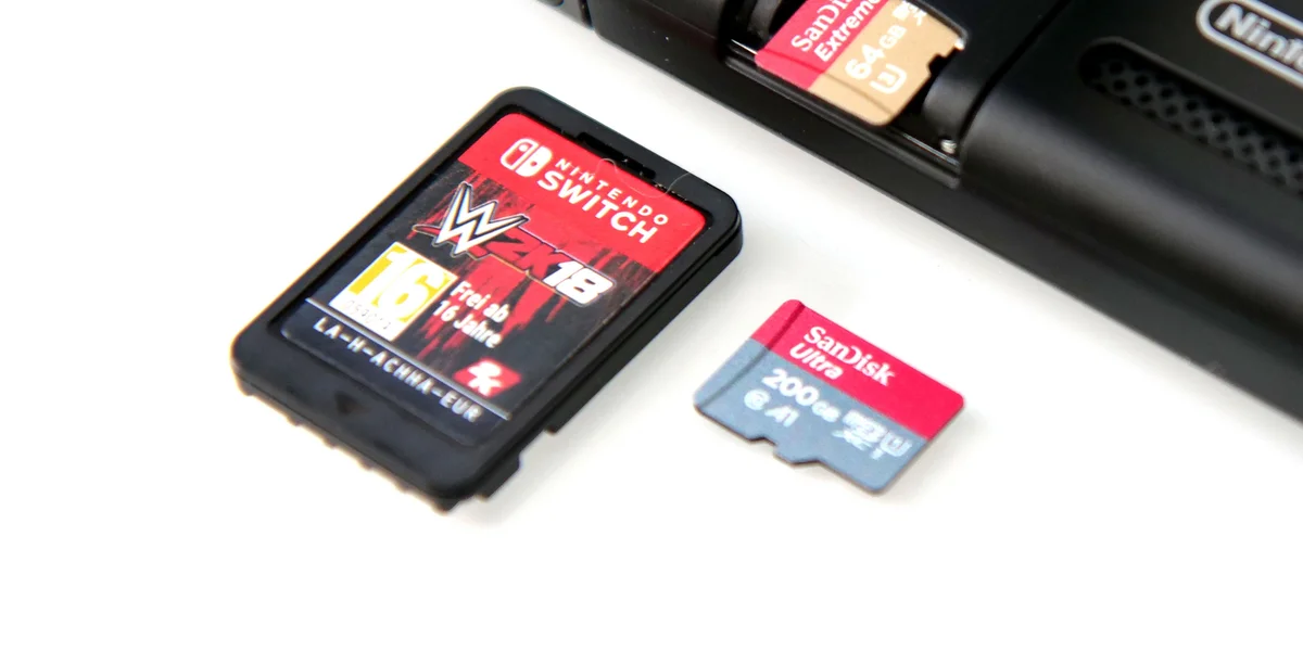 کارت حافظه نینتندو سوییچ