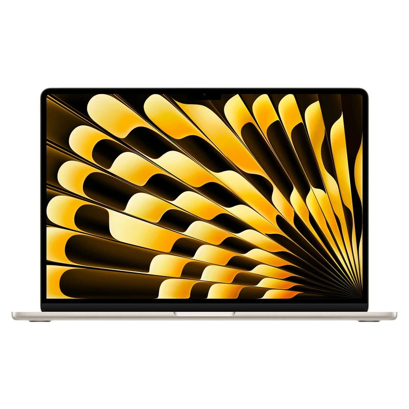 لپ تاپ 15.3 اینچی اپل مدل MacBook Air MC9F4 2024 Starlight