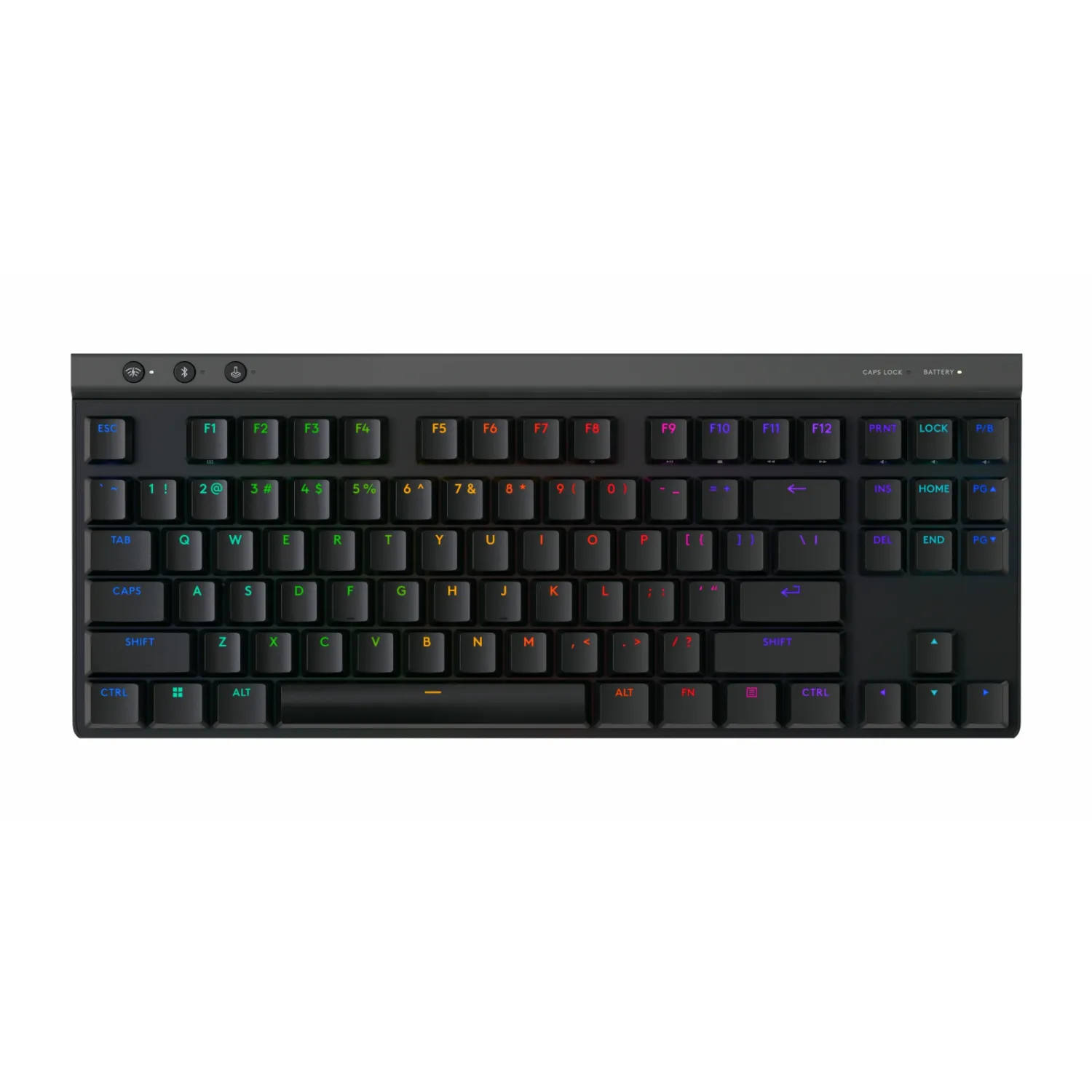 کیبورد Logitech G515 Lightspeed TKL Wireless - Black - Brown Switch