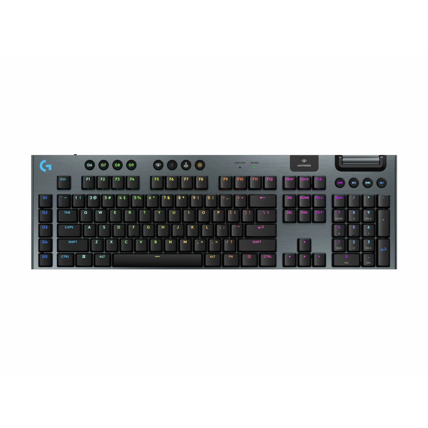 کیبورد Logitech G915 X Lightspeed - Blue Switch