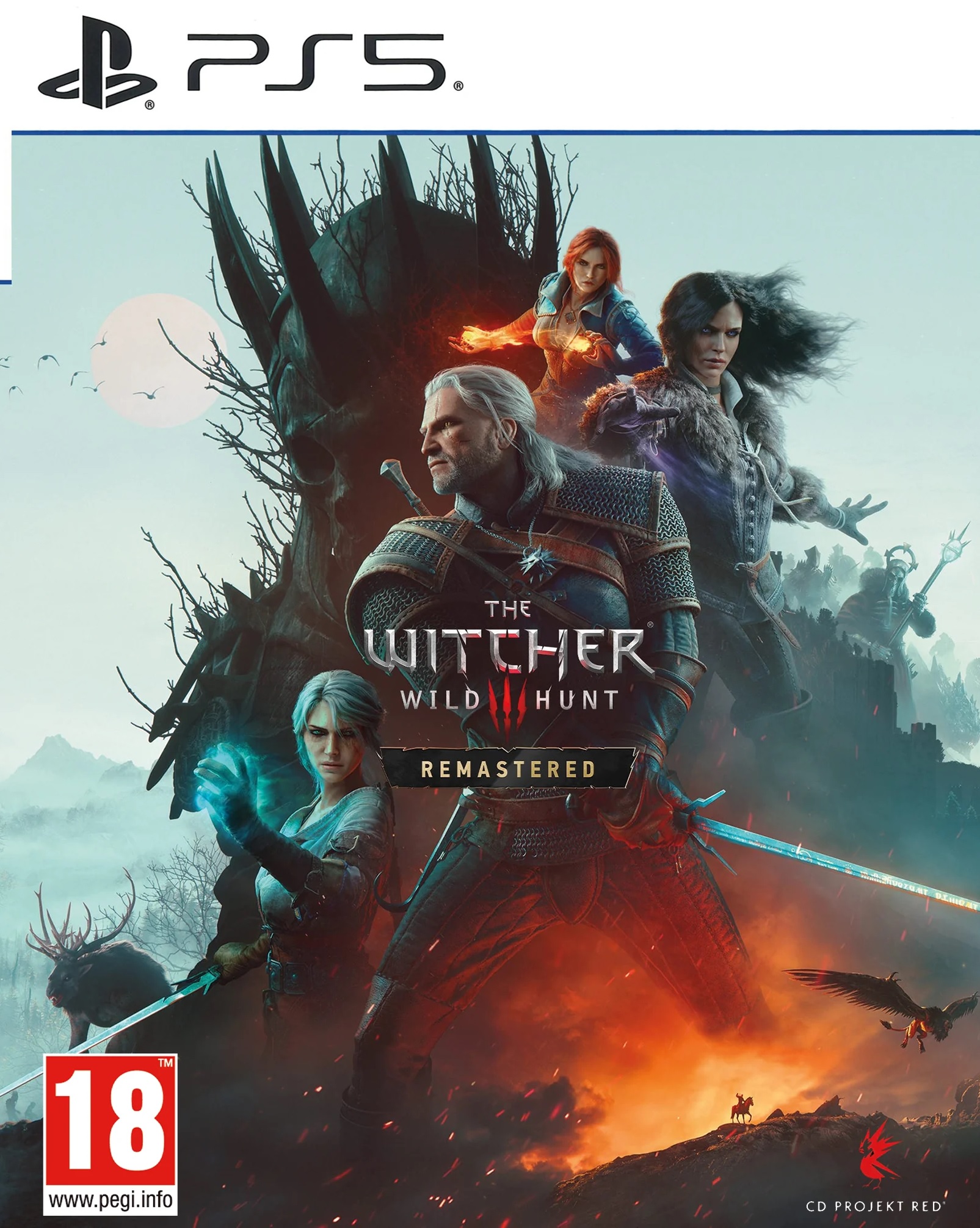 اکانت قانونی بازی The witcher 3: Wild Hunt Remastered برای PS5